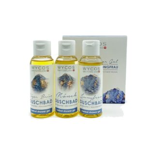 Coffret de douche Wycos Eiger, Mönk, Jungfrau 3 x 50 ml – Image 1